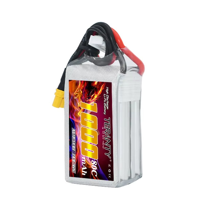 TERANTY 4S 1000mAh 14.8V 80C/1 - đánh giá và giá Drone Battery Lipo