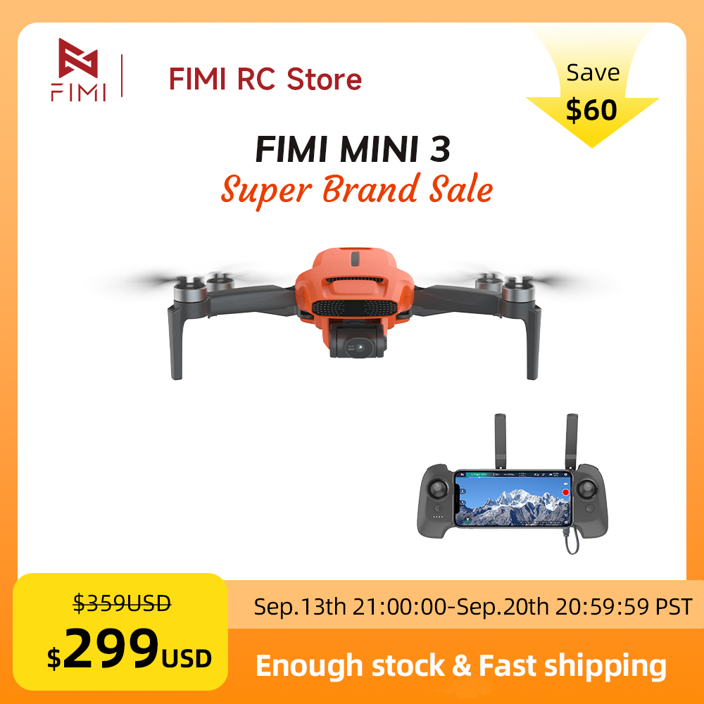 FIMI MINI 3 Camere Drone 4K 60 - đánh giá và giá Drone Battery Li-Ion