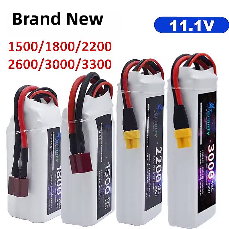 11.1V LiPo Battery 3S 1500mah  - đánh giá và giá Drone Battery Li-Ion